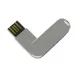 Флеш накопитель USB 2.0 Berg, металл, серебристый, 16Gb