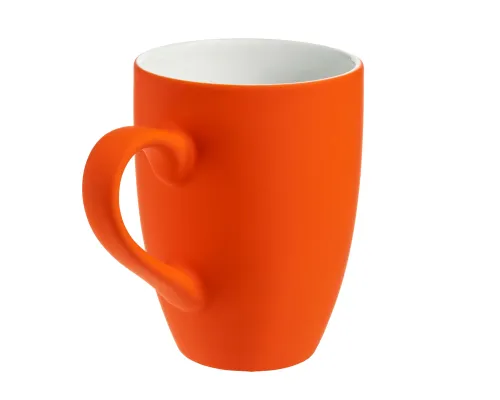 Кружка Best Morning c покрытием софт-тач, оранжевая Кружка Best Morning c покрытием софт-тач, оранжевая