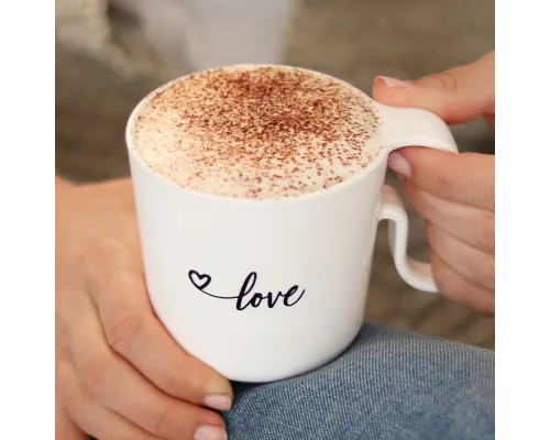 Кружка Love, белая Кружка Love, белая