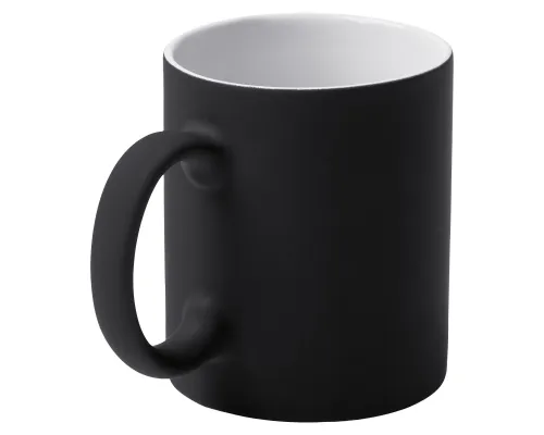 Кружка Sippy c покрытием софт-тач, черная Кружка Sippy c покрытием софт-тач, черная