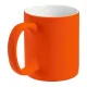 Кружка Sippy c покрытием софт-тач, оранжевая