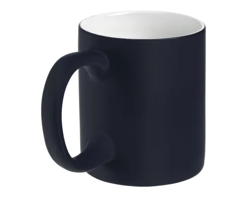 Кружка Sippy c покрытием софт-тач, темно-синяя Кружка Sippy c покрытием софт-тач, темно-синяя