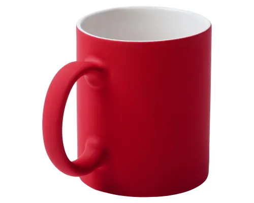 Кружка Sippy c покрытием софт-тач, ярко-красная Кружка Sippy c покрытием софт-тач, ярко-красная