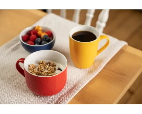 Кружка Good Morning, бежевая Кружка Good Morning, бежевая
