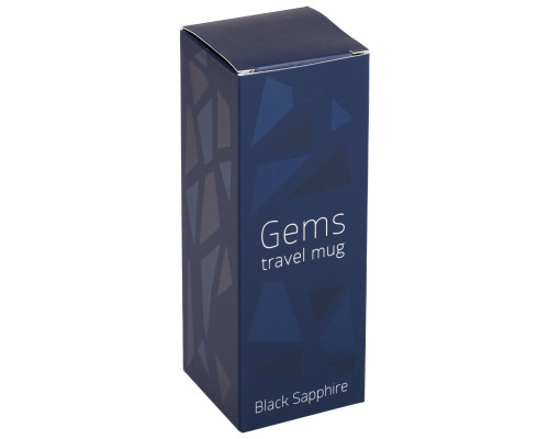 Термостакан Gems Black Sapphire, черный сапфир Термостакан Gems Black Sapphire, черный сапфир