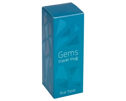 Термостакан Gems Blue Topaz, синий топаз Термостакан Gems Blue Topaz, синий топаз