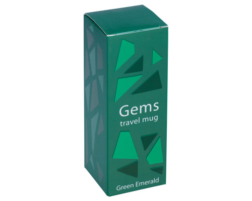 Термостакан Gems Green Emerald, зеленый изумруд Термостакан Gems Green Emerald, зеленый изумруд