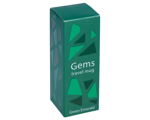 Термостакан Gems Green Emerald, зеленый изумруд Термостакан Gems Green Emerald, зеленый изумруд