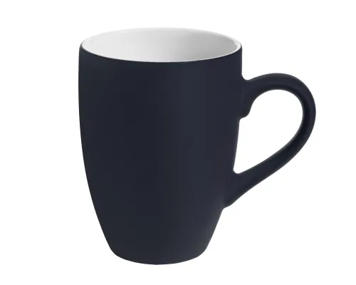 Кружка Best Morning c покрытием софт-тач, темно-синяя Кружка Best Morning c покрытием софт-тач, темно-синяя