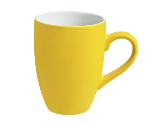 Кружка Best Morning c покрытием софт-тач, желтая Кружка Best Morning c покрытием софт-тач, желтая