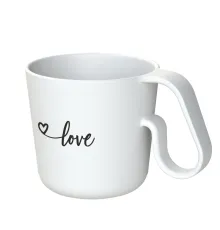 Кружка Love, белая