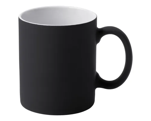 Кружка Sippy c покрытием софт-тач, черная Кружка Sippy c покрытием софт-тач, черная