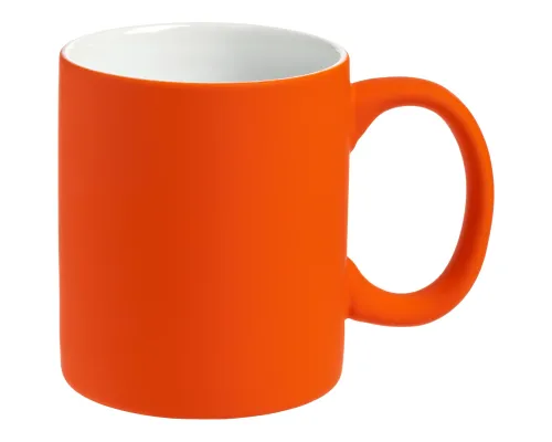 Кружка Sippy c покрытием софт-тач, оранжевая Кружка Sippy c покрытием софт-тач, оранжевая