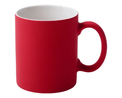 Кружка Sippy c покрытием софт-тач, ярко-красная Кружка Sippy c покрытием софт-тач, ярко-красная