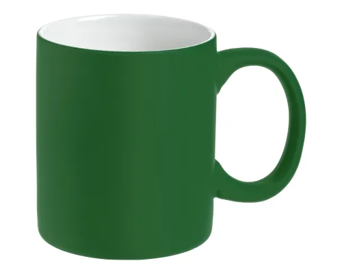 Кружка Sippy c покрытием софт-тач, зеленая
