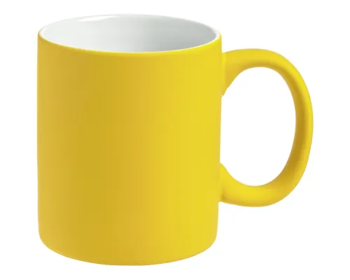 Кружка Sippy c покрытием софт-тач, желтая Кружка Sippy c покрытием софт-тач, желтая