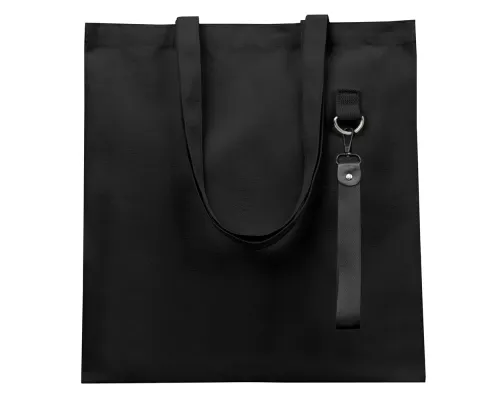 Сумка для покупок LUMISSA 325 г/м² с ремувкой, чёрный/чёрный