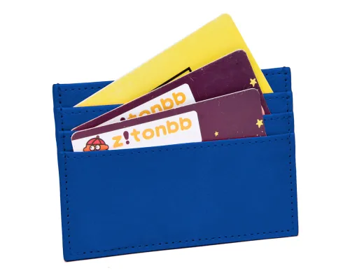 Держатель банковских карт Versa, синий