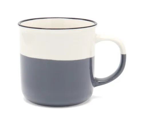 Кружка Wooster, бело-серая