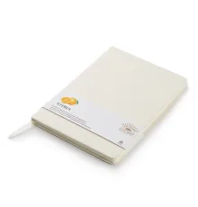 Блокнот из растительного сырья Tutti Frutti в твёрдом переплёте, цитрусовый