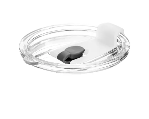 Крышка пластиковая к стакану стеклянному Mango, белая