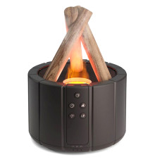 Светодиодный USB увлажнитель-аромадиффузор Bonfire с пультом Д/У, чёрный