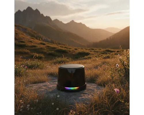 Магнитная беспроводная Bluetooth колонка-подставка Wave 5W, черная