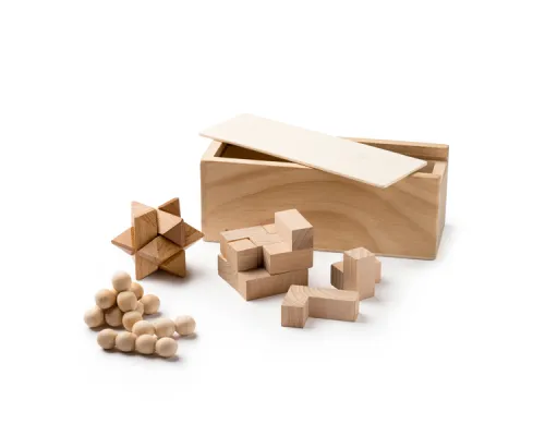 Набор из 3 игр ROCKS, Бежевый