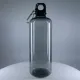 Бутылка пластиковая для воды Clipster, чёрный