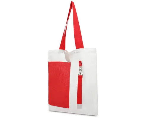 Сумка для покупок BANSHEE TO GO 325 г/м², красная/красная