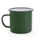 Металлическая кружка ANON, Бутылочный зеленый