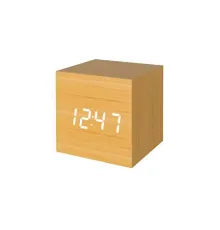 Многофункциональные часы - погодная станция, бежевые