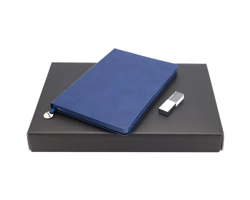 Подарочный набор ЗАМЕТЬ И ЗАПОМНИ, синий