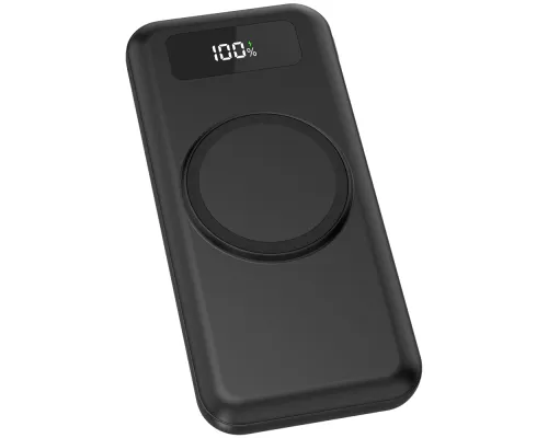 Внешний аккумулятор Authority с беспроводной зарядкой (5W), 10000 mAh, чёрный