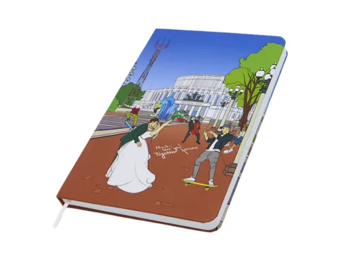 Записная книжка A6 Dziuna Театр в линейку 10,5 x 16 см