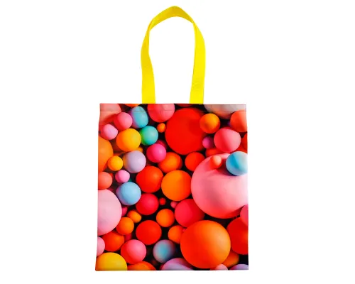 Сумка для покупок Кэди с полноцветной печатью, длина ручек 50 см