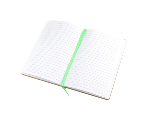 Блокнот Элвин в твёрдом переплёте, зеленый