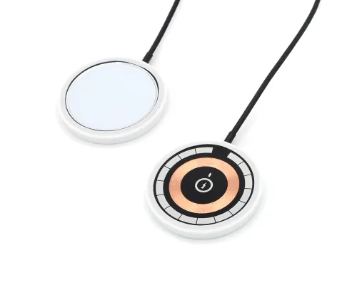 Силиконовый чехол для беспроводного зарядного Silken, белый