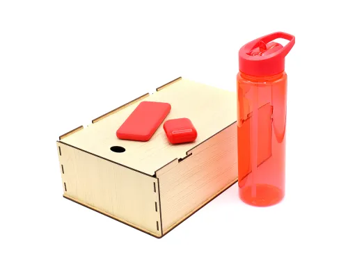 Подарочный набор Спорт, (красный)