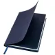 Ежедневник A5 недатированный Massimo в мягком переплёте, темно-синий