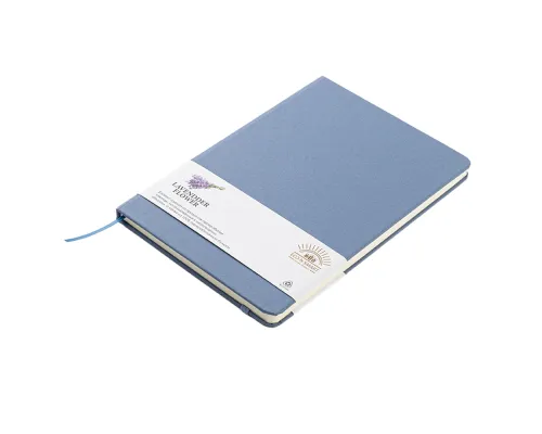 Блокнот из растительного сырья Tutti Frutti в твёрдом переплёте, лавандовый