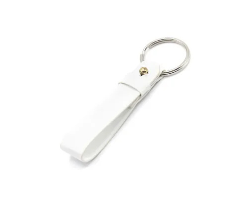 Брелок Belt в подарочной упаковке, белый