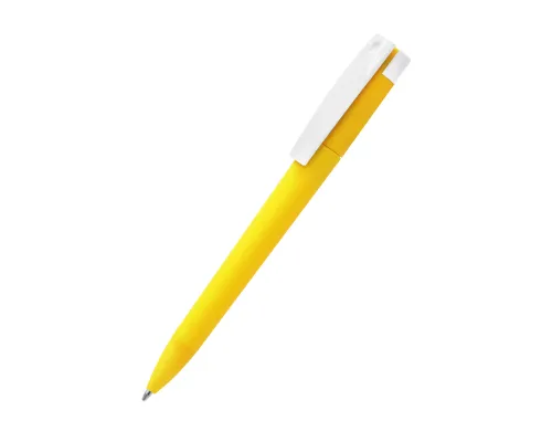 Ручка пластиковая T-pen софт-тач, желтая Ручка пластиковая T-pen софт-тач, желтая