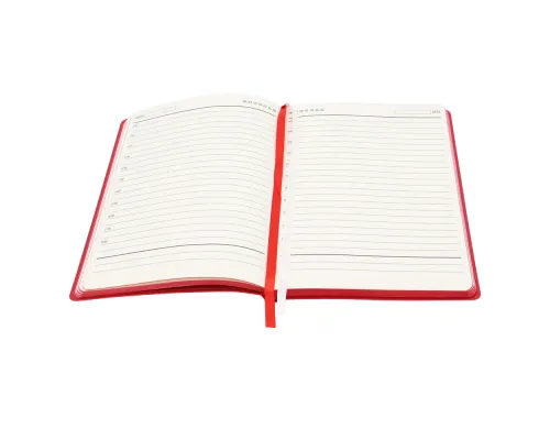 Ежедневник A5 недатированный Gabby в мягком переплёте, красный