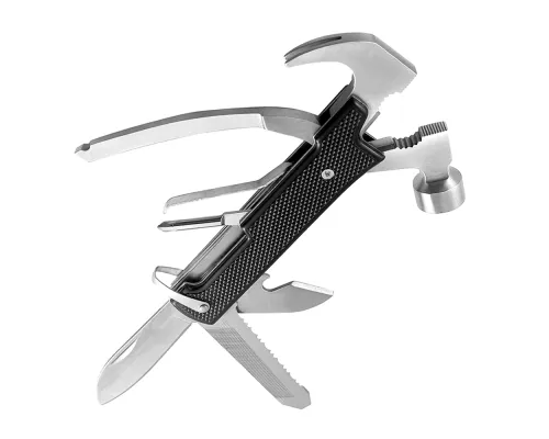 Мультиинструмент с молотком Forza Flex, черный