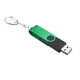 Флешка Twist Color 16 Гб , зеленая