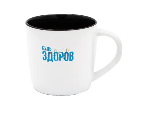 Кружка Happy, черная