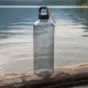 Бутылка пластиковая для воды Clipster, чёрный