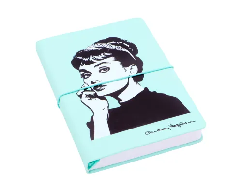 Блокнот A5 Veles в твёрдом переплёте, бирюзовый