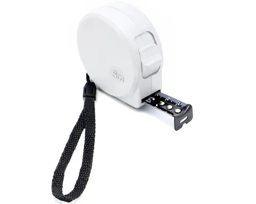 Рулетка Shadow 5м, белая